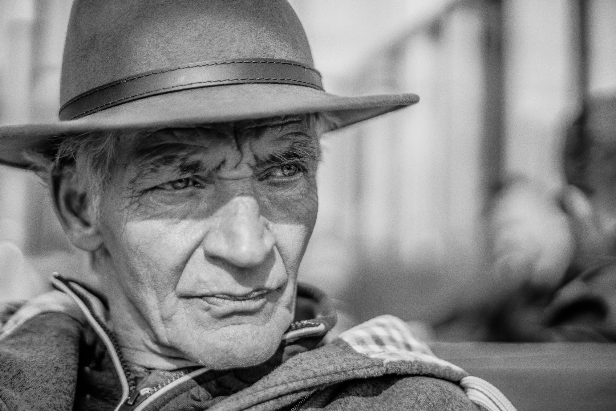 Luc zwart wit cowboy internet-2